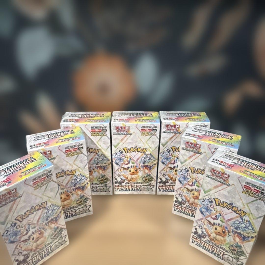 ポケモンカード　テラスタルフェスex 7BOX シュリンク付き