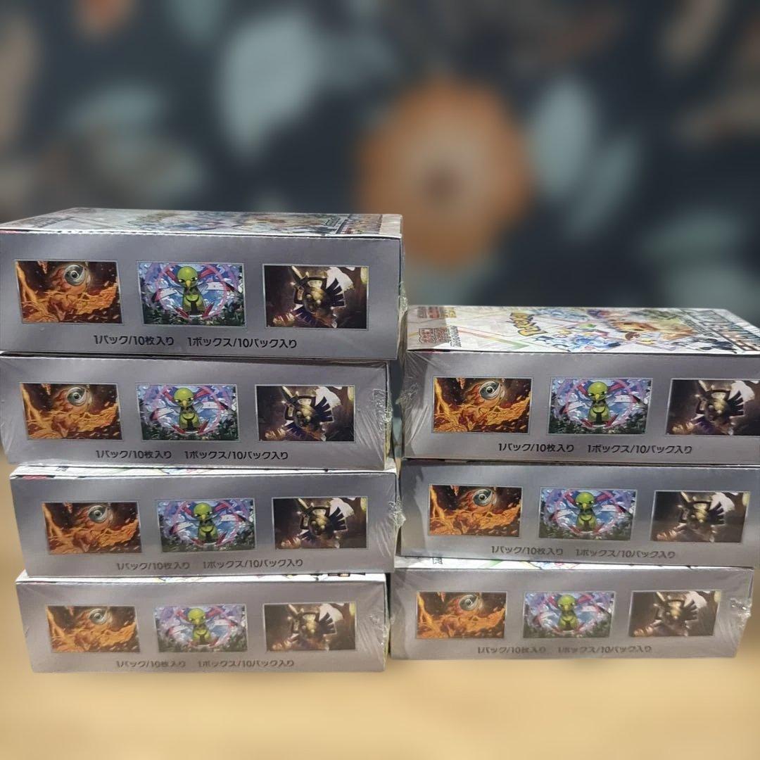 ポケモンカード　テラスタルフェスex 7BOX シュリンク付き