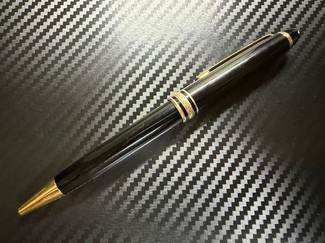 極美品 モンブラン マイスターシュテュック 164 ボールペン ブラック GT