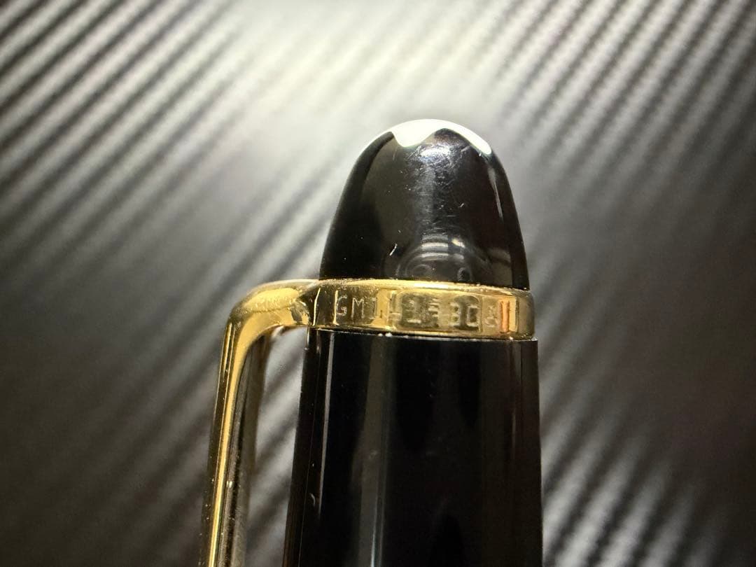 極美品 モンブラン マイスターシュテュック 164 ボールペン ブラック GT