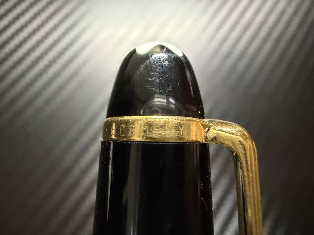 極美品 モンブラン マイスターシュテュック 164 ボールペン ブラック GT