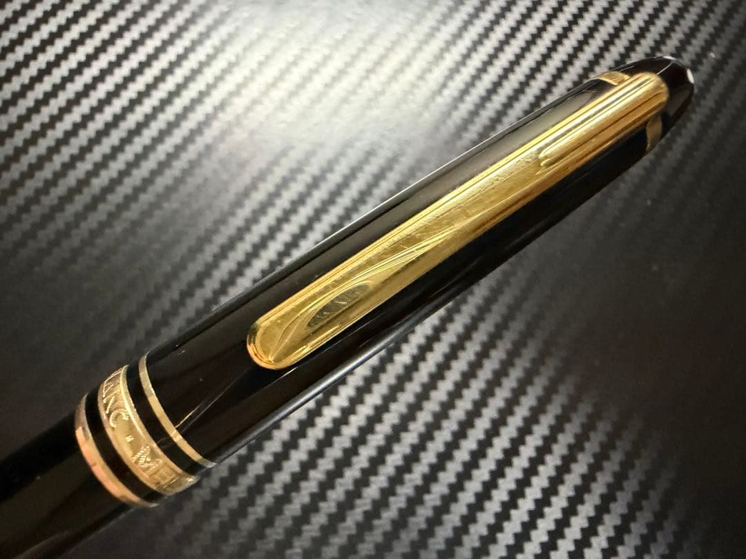 極美品 モンブラン マイスターシュテュック 164 ボールペン ブラック GT