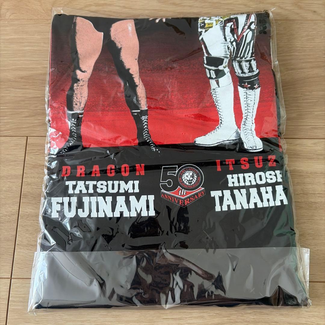 藤波辰爾 棚橋弘至 コラボTシャツ XLサイズ 新日本プロレス