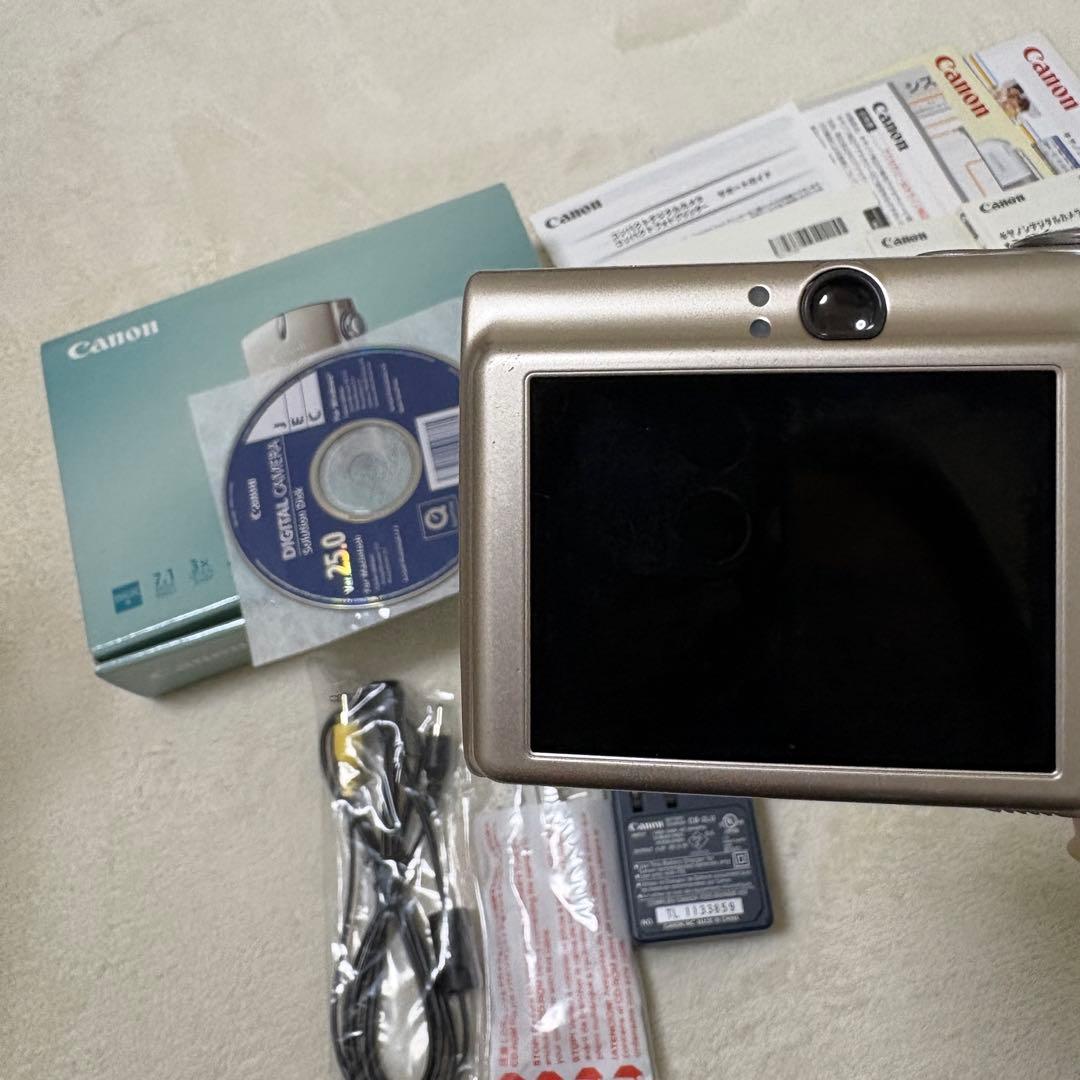 Canon IXY DIGITAL 700 シルバー サテンベージュ