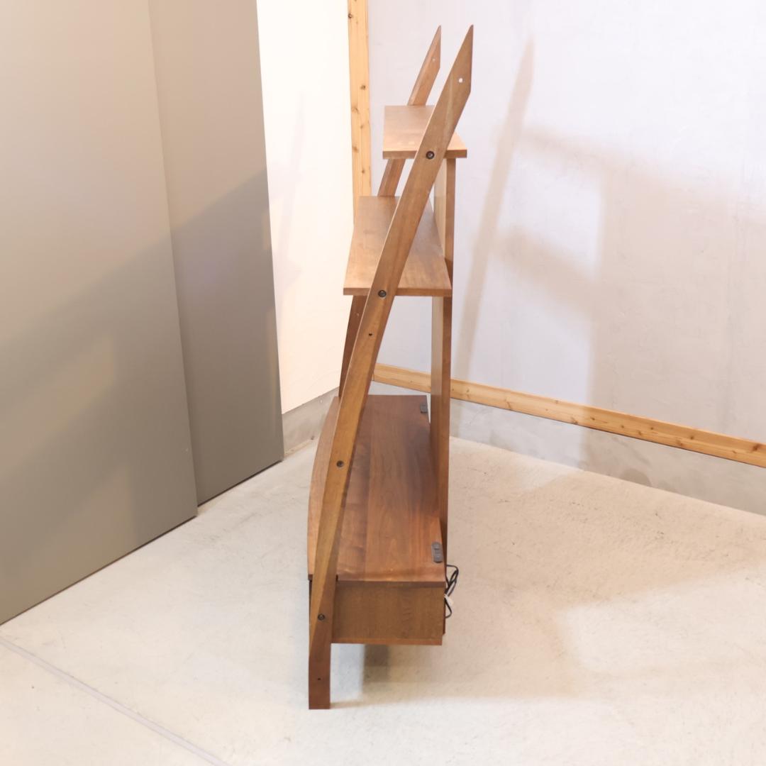 マルヨシ民芸家具 DEEPⅡ ディープ 135 TVボード ウォールナット 収納