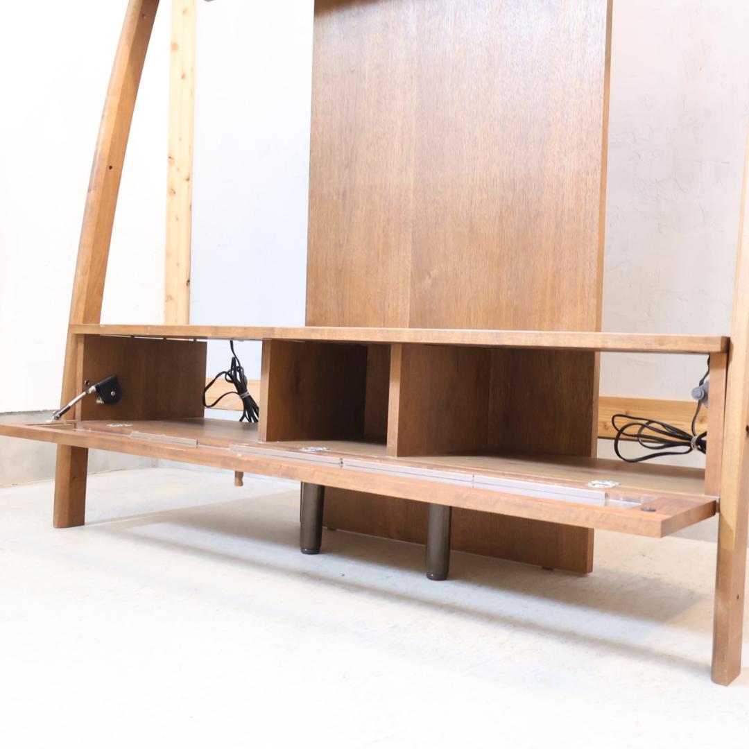 マルヨシ民芸家具 DEEPⅡ ディープ 135 TVボード ウォールナット 収納