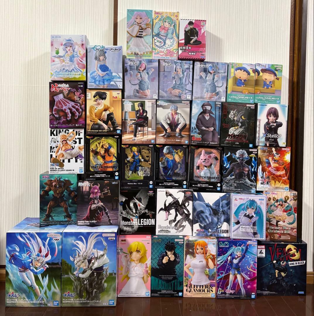 最新プライズフィギュア　まとめ売り　38体　170サイズ