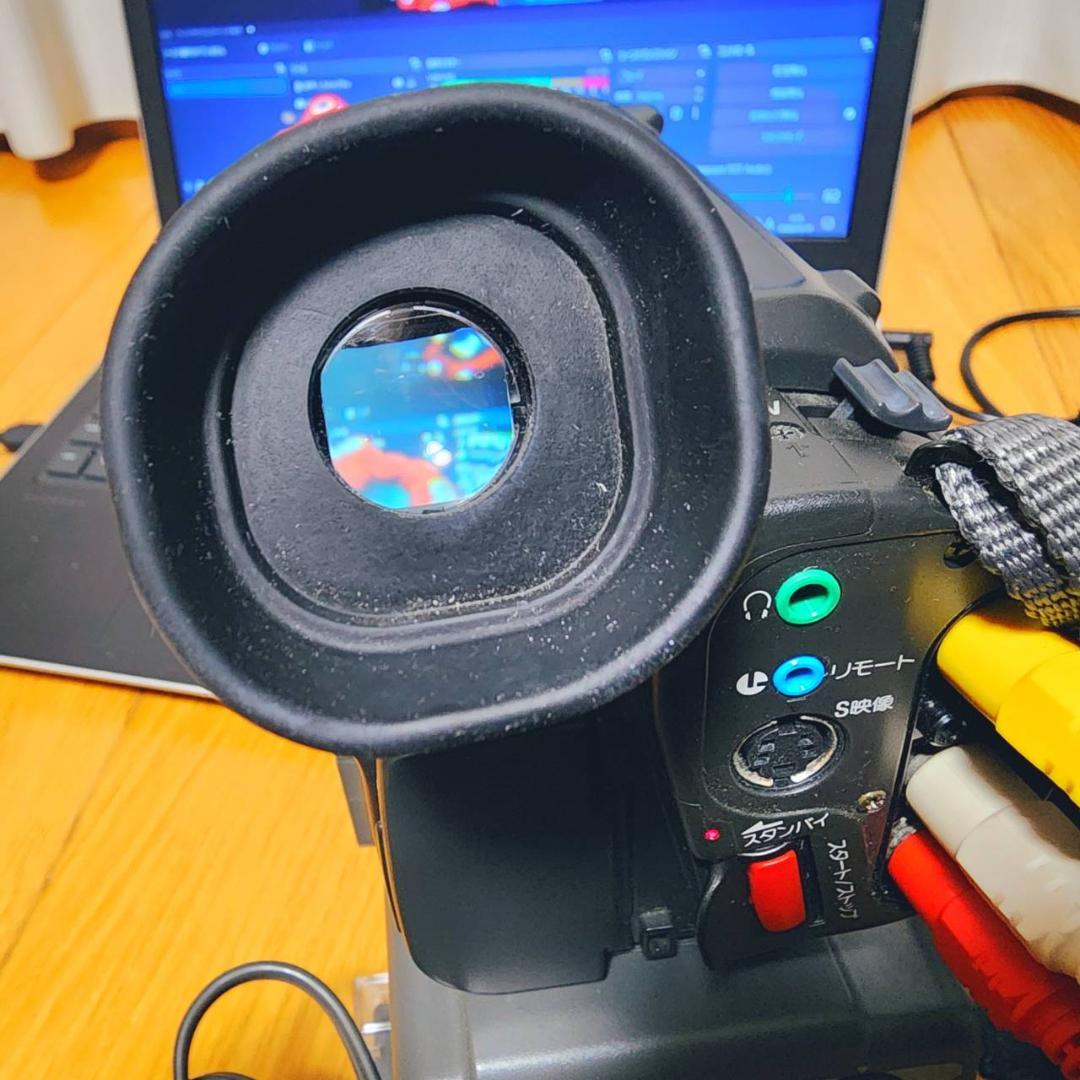 【動作確認済】SONY 高画質 Hi8 ビデオカメラ CCD-TR3 説明書 付