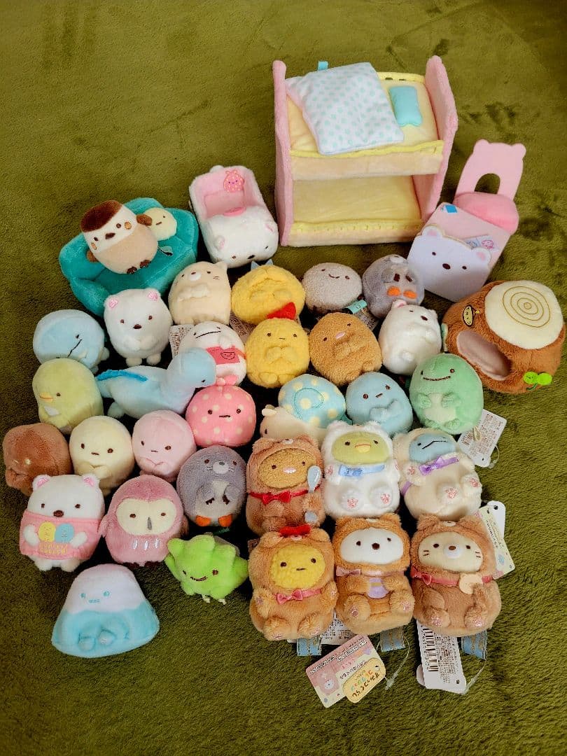 すみっコぐらし てのりぬいぐるみ まとめて プラス おうち