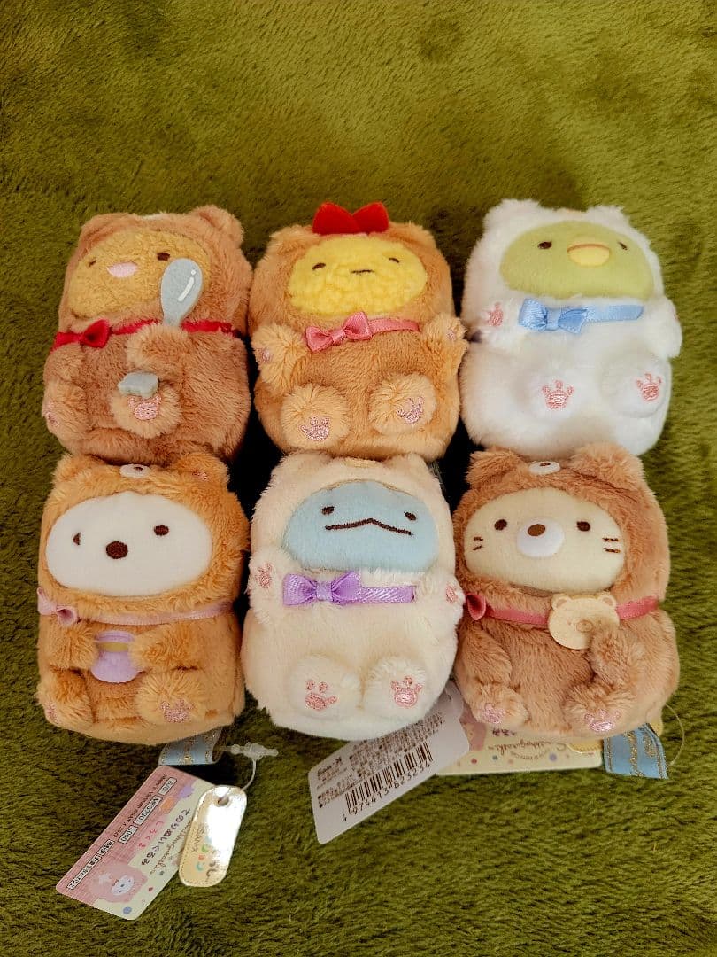 すみっコぐらし てのりぬいぐるみ まとめて プラス おうち