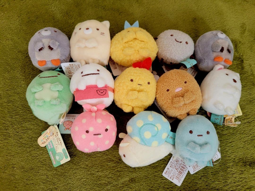 すみっコぐらし てのりぬいぐるみ まとめて プラス おうち