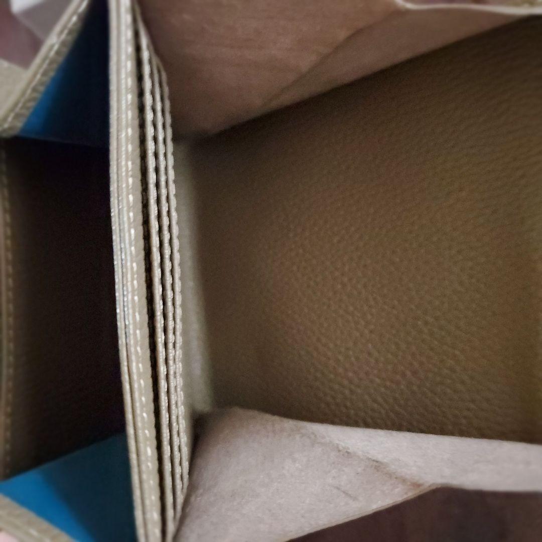 ATAO ゴールド 二つ折り財布