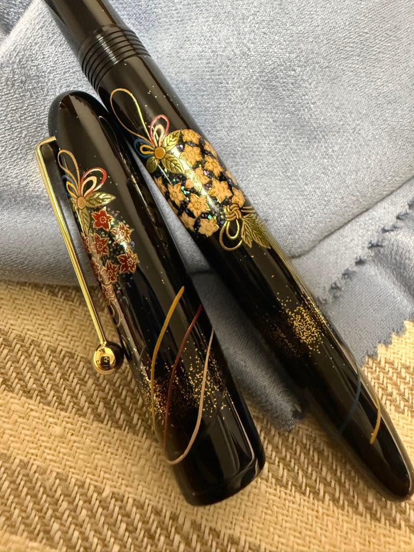 NAMIKI蒔絵万年筆、ユカリ薬玉