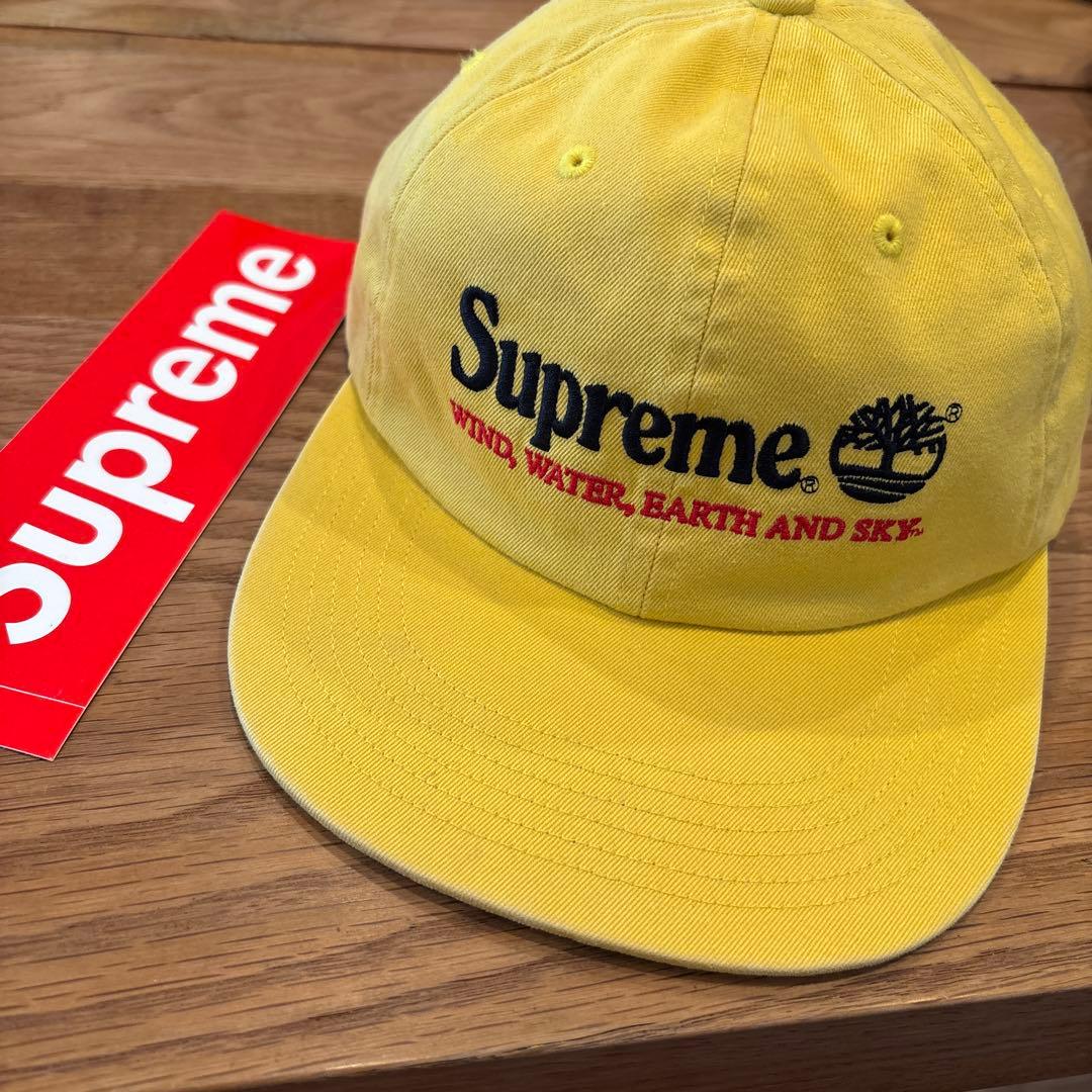 shiwon様シュプリーム×ティンバーランド コラボ 6パネルキャップ