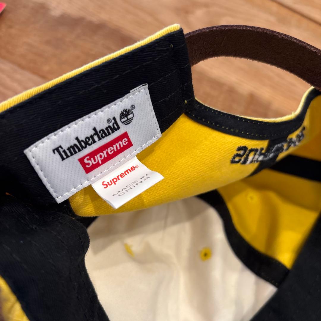 shiwon様シュプリーム×ティンバーランド コラボ 6パネルキャップ