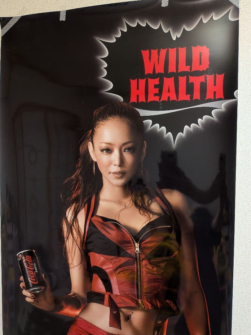 安室奈美恵 等身大ポスター コカコーラ Zero