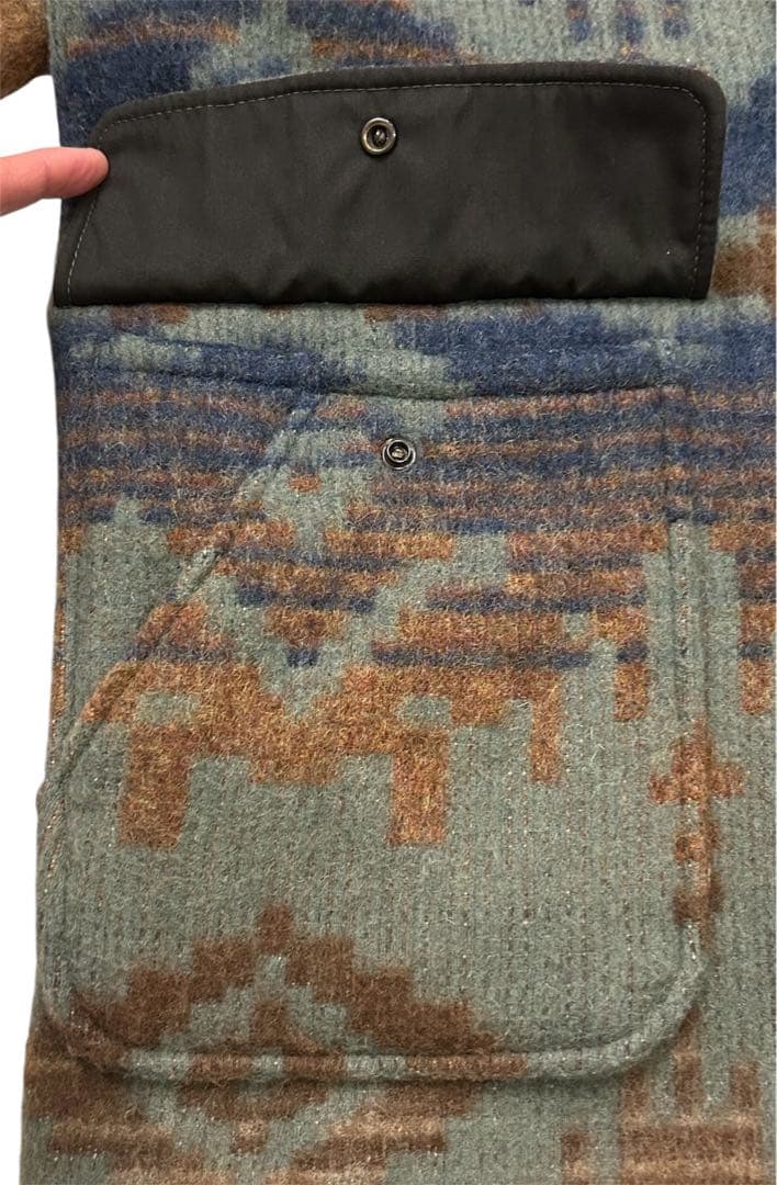 ウールリッチ USA製 ジャケット コンチョ ナバホ ネイティヴ キムタク