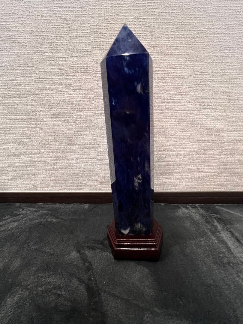 藍水晶☆六角柱～約3.5kg