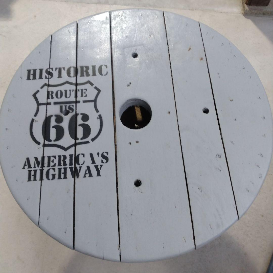 ケーブルドラムリメイク　椅子おまけ