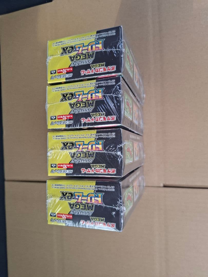 ポケモンカードMEGAドリームex　4BOX　シュリンク付き