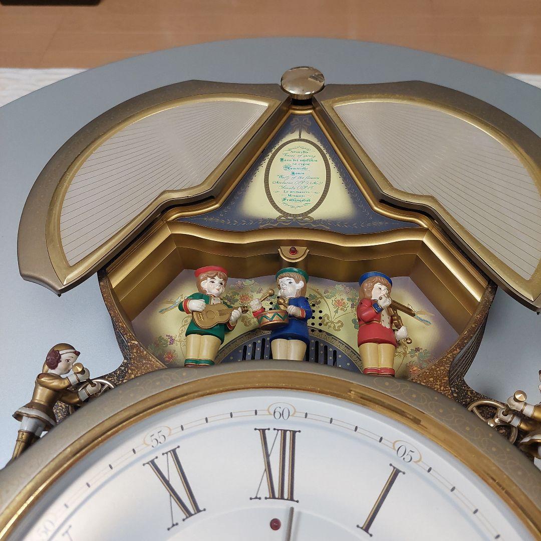 SEIKO Puppet ミュージックボックス型掛時計ジャンク品