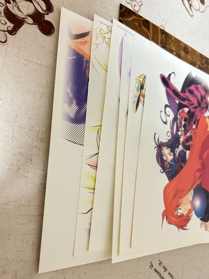 スレイヤーズ　SLAYERS あらいずみるいイラスト6シートセット