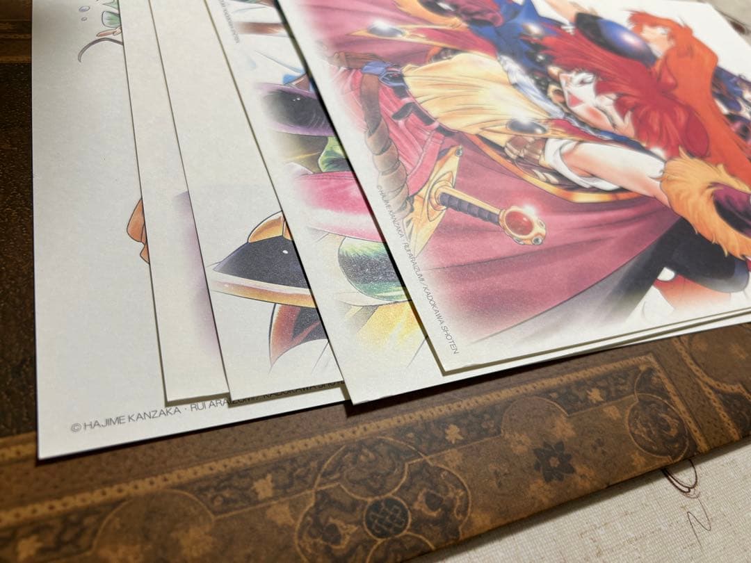 スレイヤーズ　SLAYERS あらいずみるいイラスト6シートセット