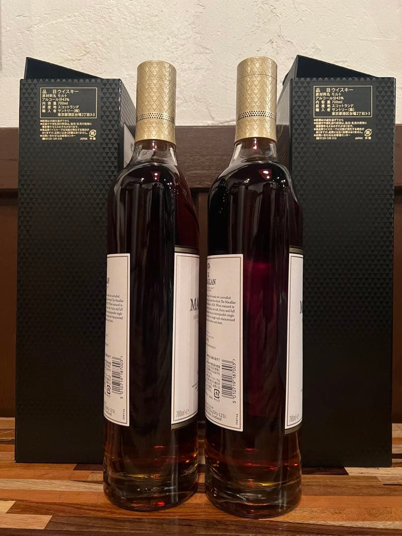 マッカラン 18年 シェリーオーク 箱付 ×2本The Macallan