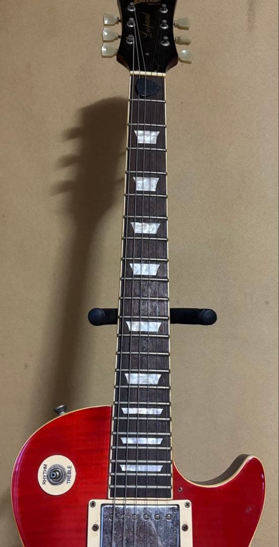 レスポールスタイル エレキギター ケース付き【中古品】