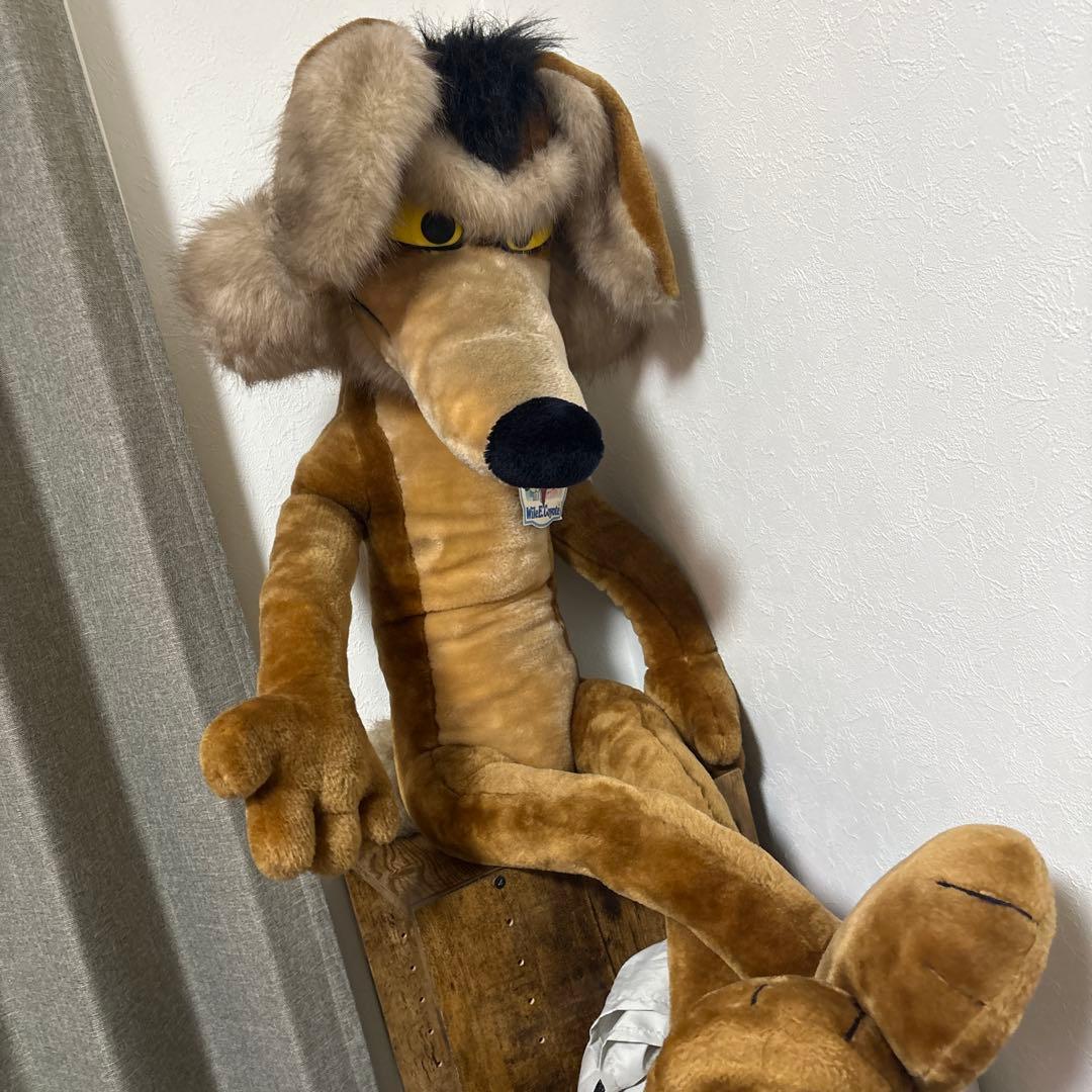 激*r様 ワイリーコヨーテ　ビッグ　デカいぬいぐるみ