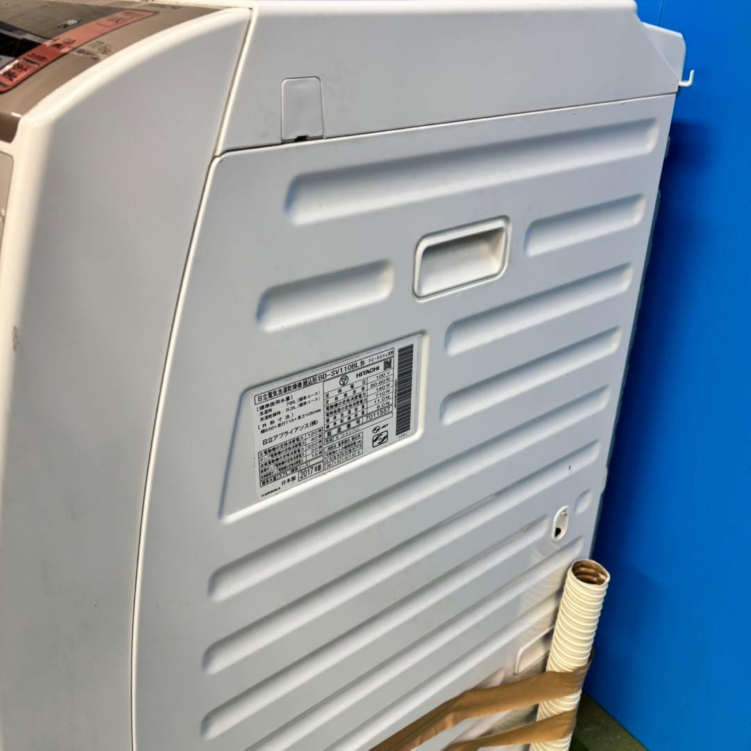 545 洗濯機　ドラム式　大容量11キロ　乾燥6キロ　左開き　半年保証付　美品