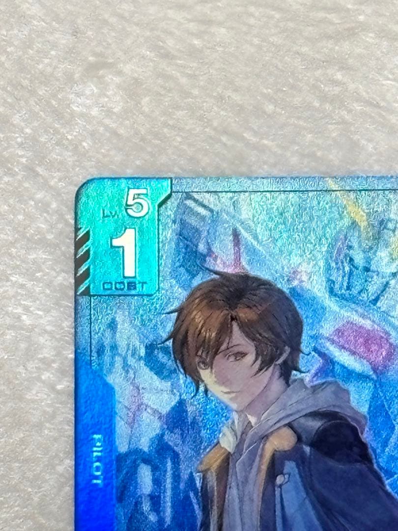 ガンダムカードゲーム　β バナージ.リンクス　U+　パラレル