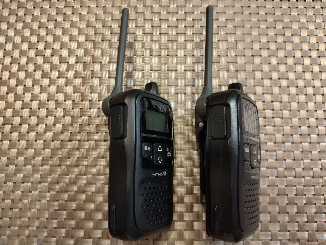 アイコムIC4110のWITHCALL トランシーバー 2台イヤホンマイクセット