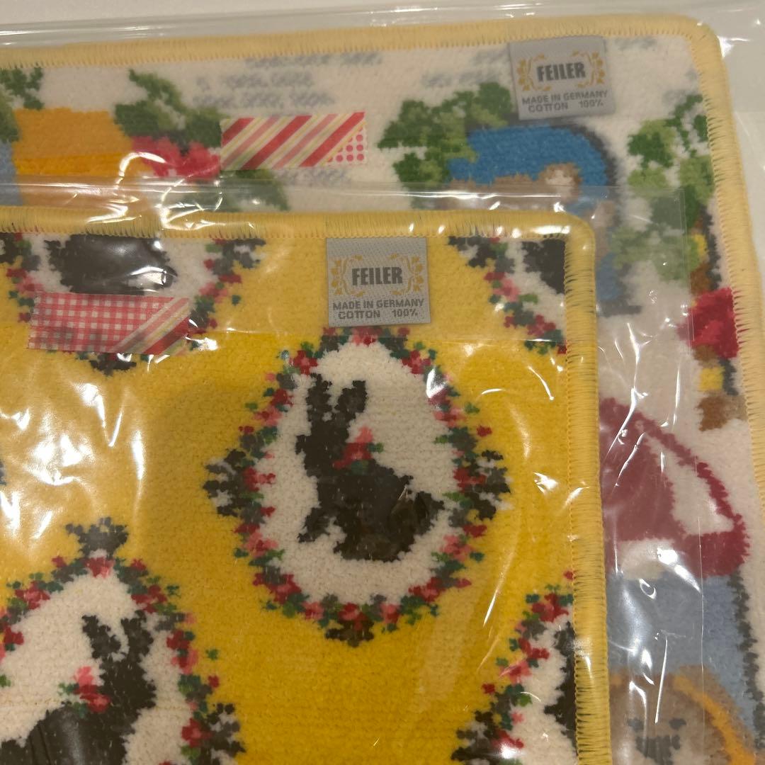 FELLER タオルハンカチ 2枚セット