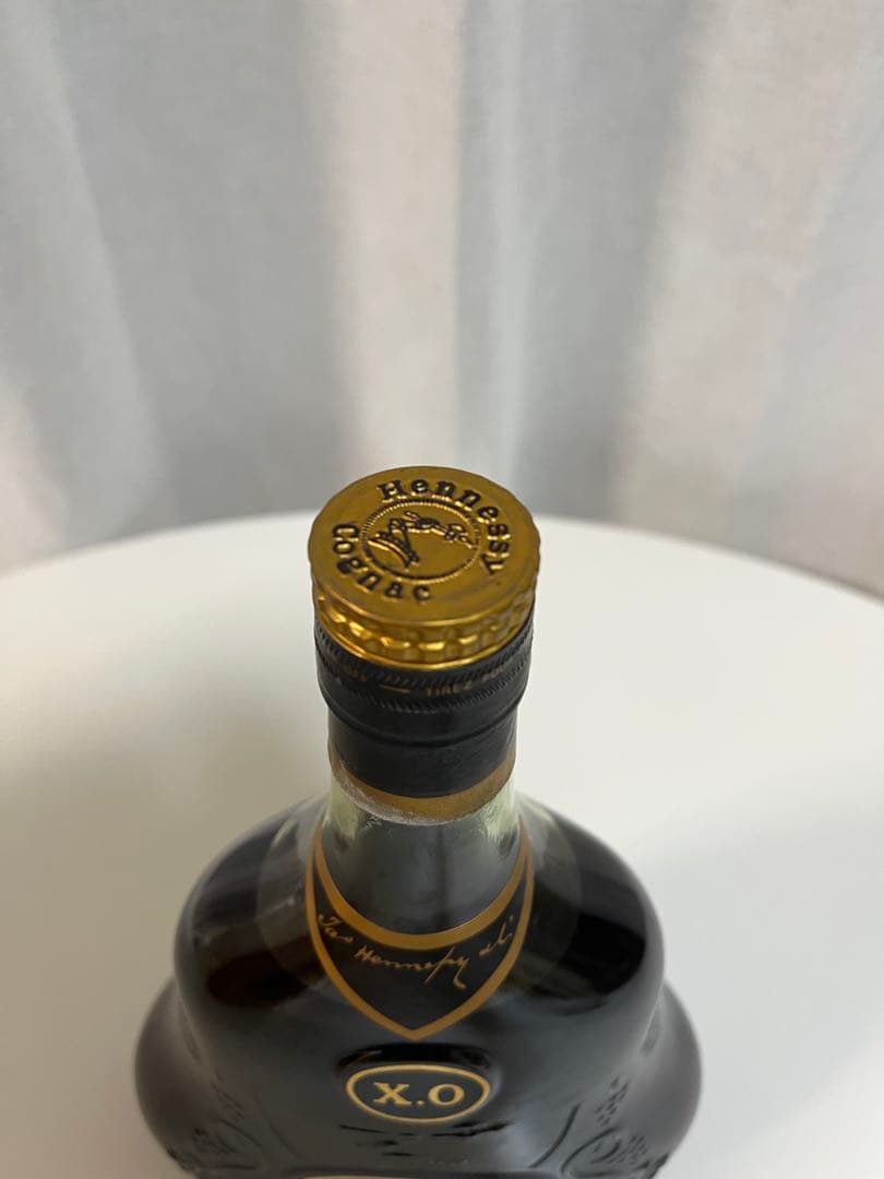 倖毅　ヘネシー コニャック XO 金キャップ グリーンボトル 古酒