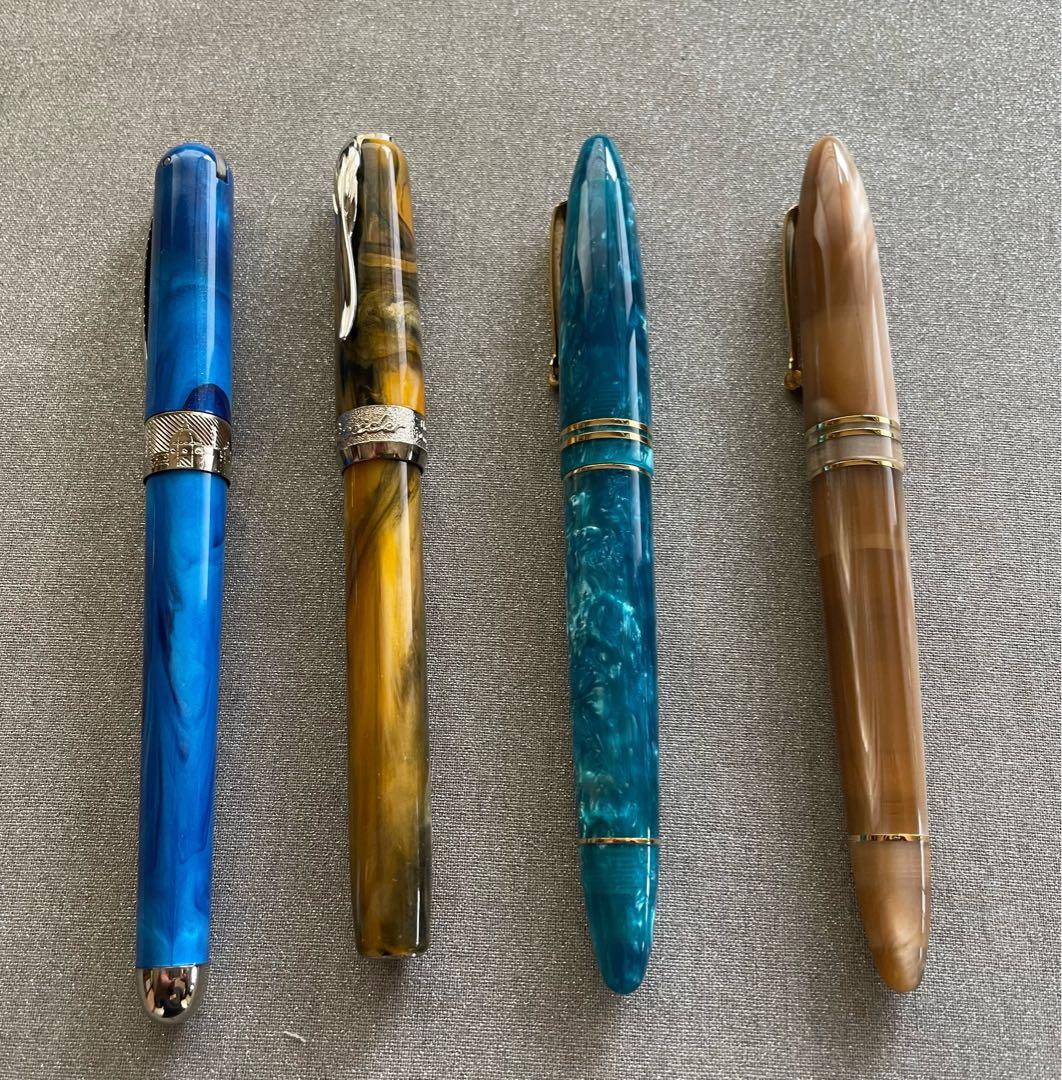 レオナルドFurore ピナイダー 万年筆　ボールペン 4本まとめ売り