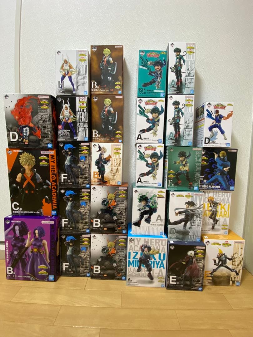 僕のヒーローアカデミア ヒロアカ 一番くじフィギュア　27個　まとめ売り