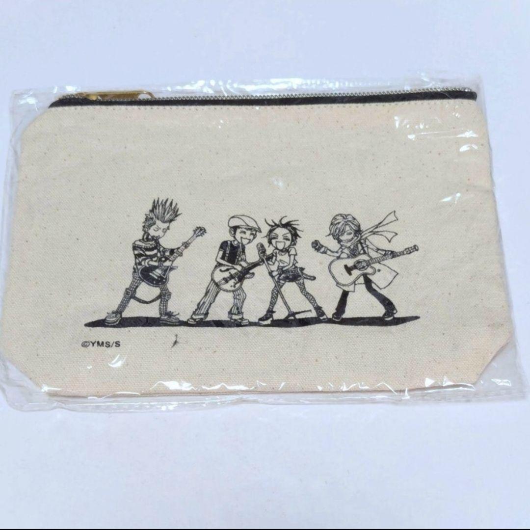新品未開封 矢沢あい展描き下ろしイラスト「バンド」マルチポーチ