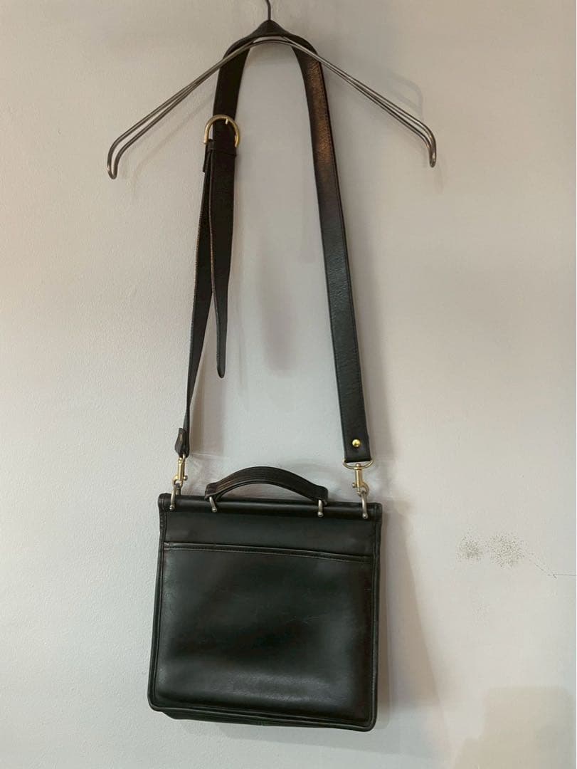 オールドコーチ ウィリスバッグ 2way ショルダーバッグ ブラック