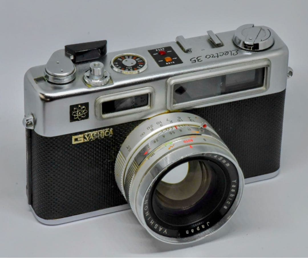 【EE動作確認済】ヤシカエレクトロ35G、コンバージョンレンズ&電池アダプター