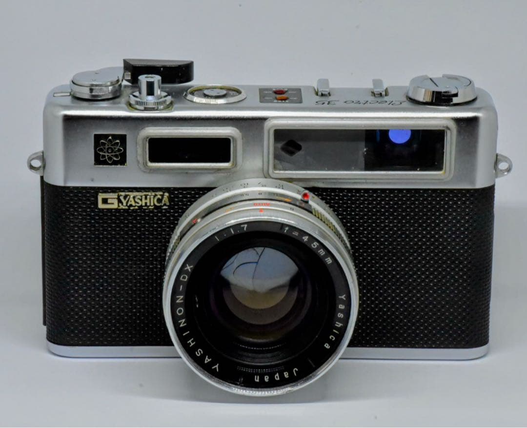 【EE動作確認済】ヤシカエレクトロ35G、コンバージョンレンズ&電池アダプター