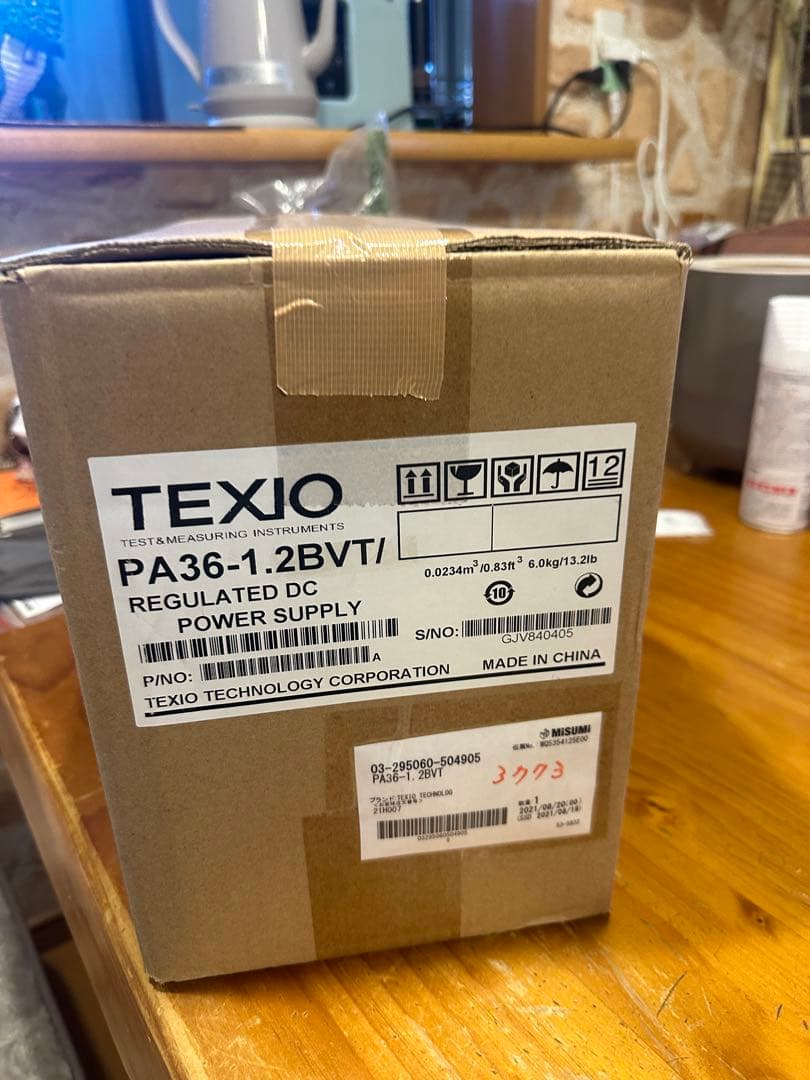 TEXIO PA36-1.2BVT1 電源供給装置