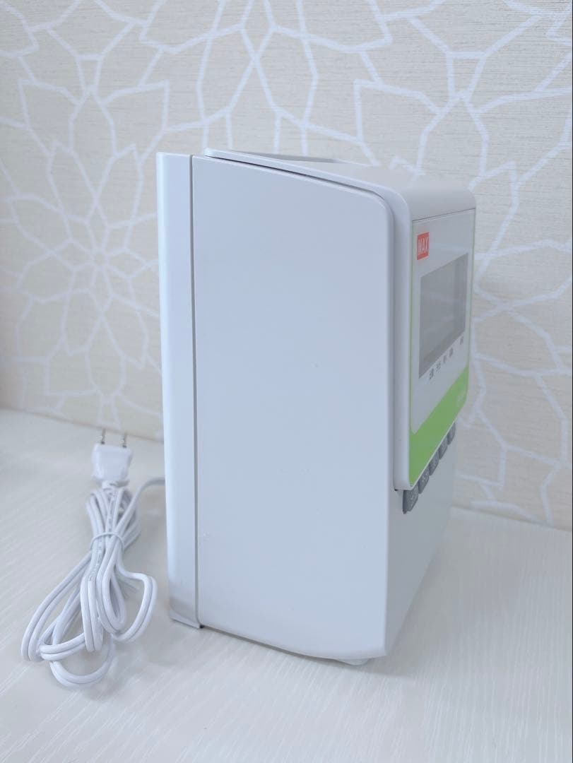 【値下げ】マックス タイムレコーダ ーER-60SU ホワイト　オフィス用品