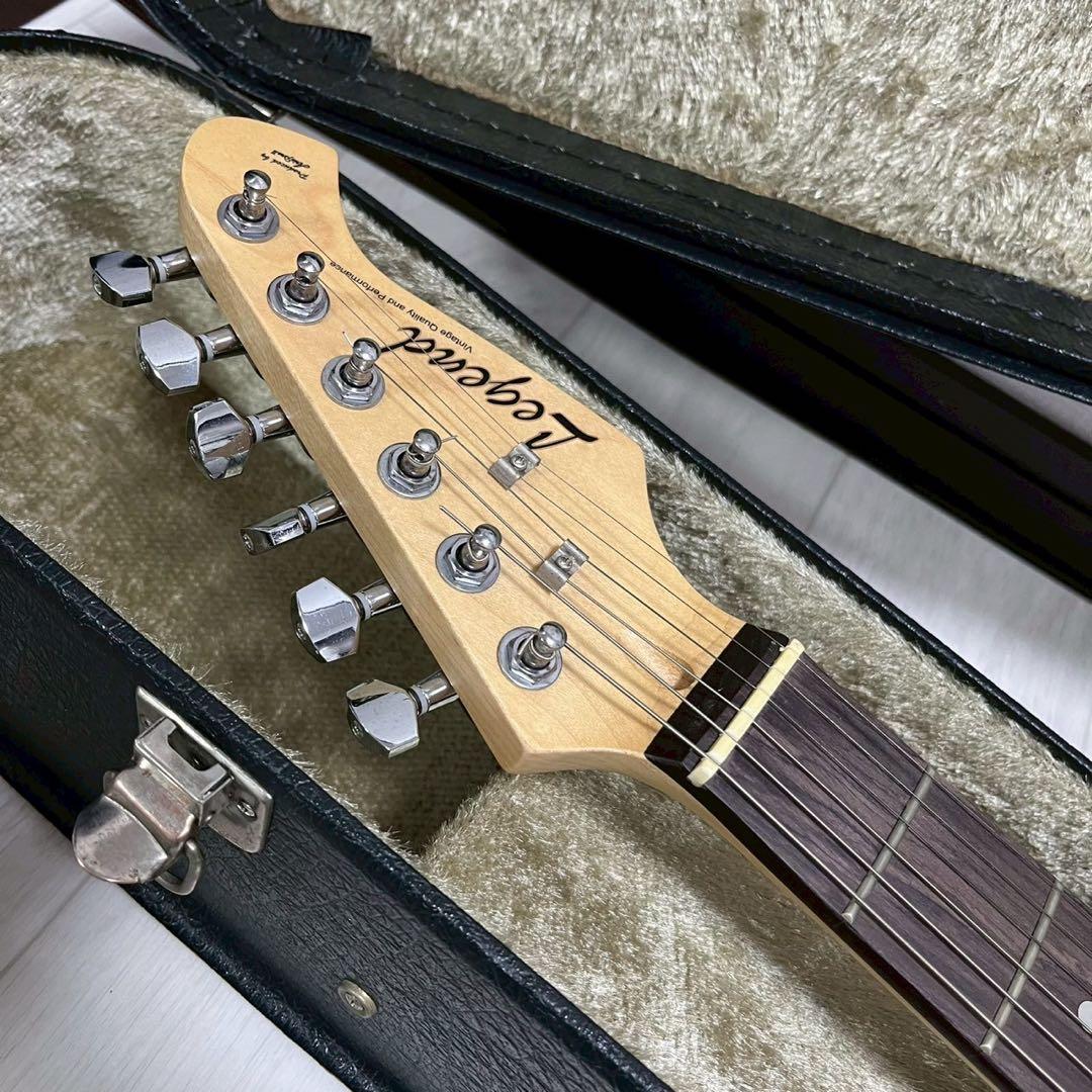 LEGEND ストラトキャスター ブラック 黒 エレキギター