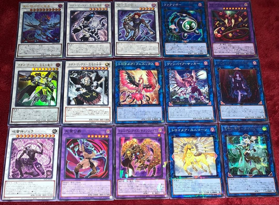 遊戯王　本格構築ワイトデッキ60枚＋E X15枚