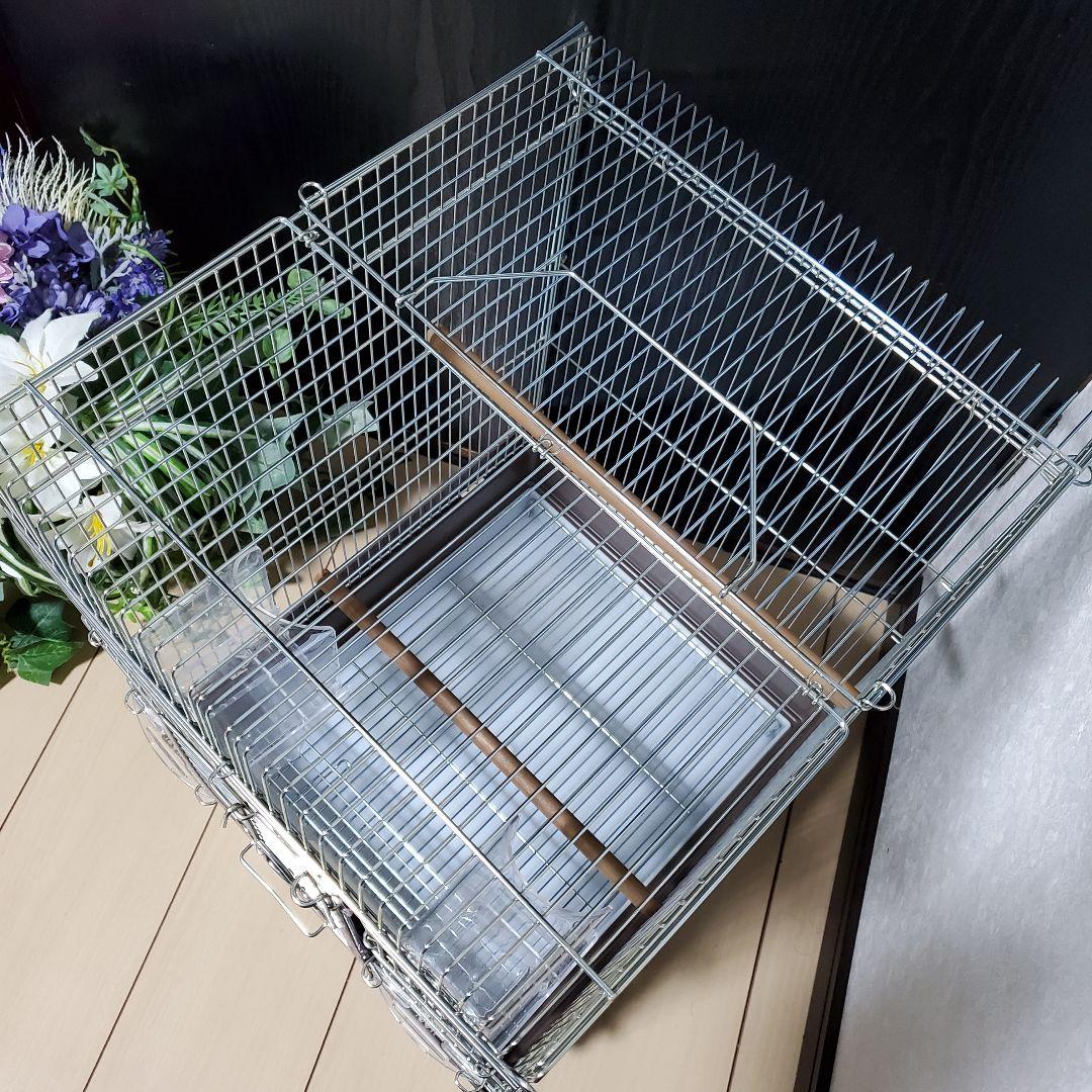 美品 希少・ホーエイ HOEI 鳥かご 35タイプ？…扉が大きく開くタイプです