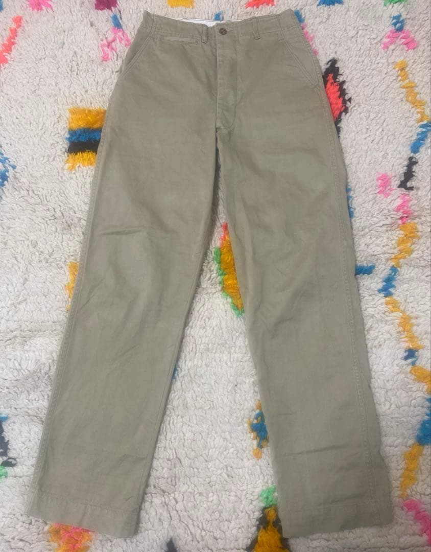 40s US ARMY M-45 チノ ヴィンテージ　W29