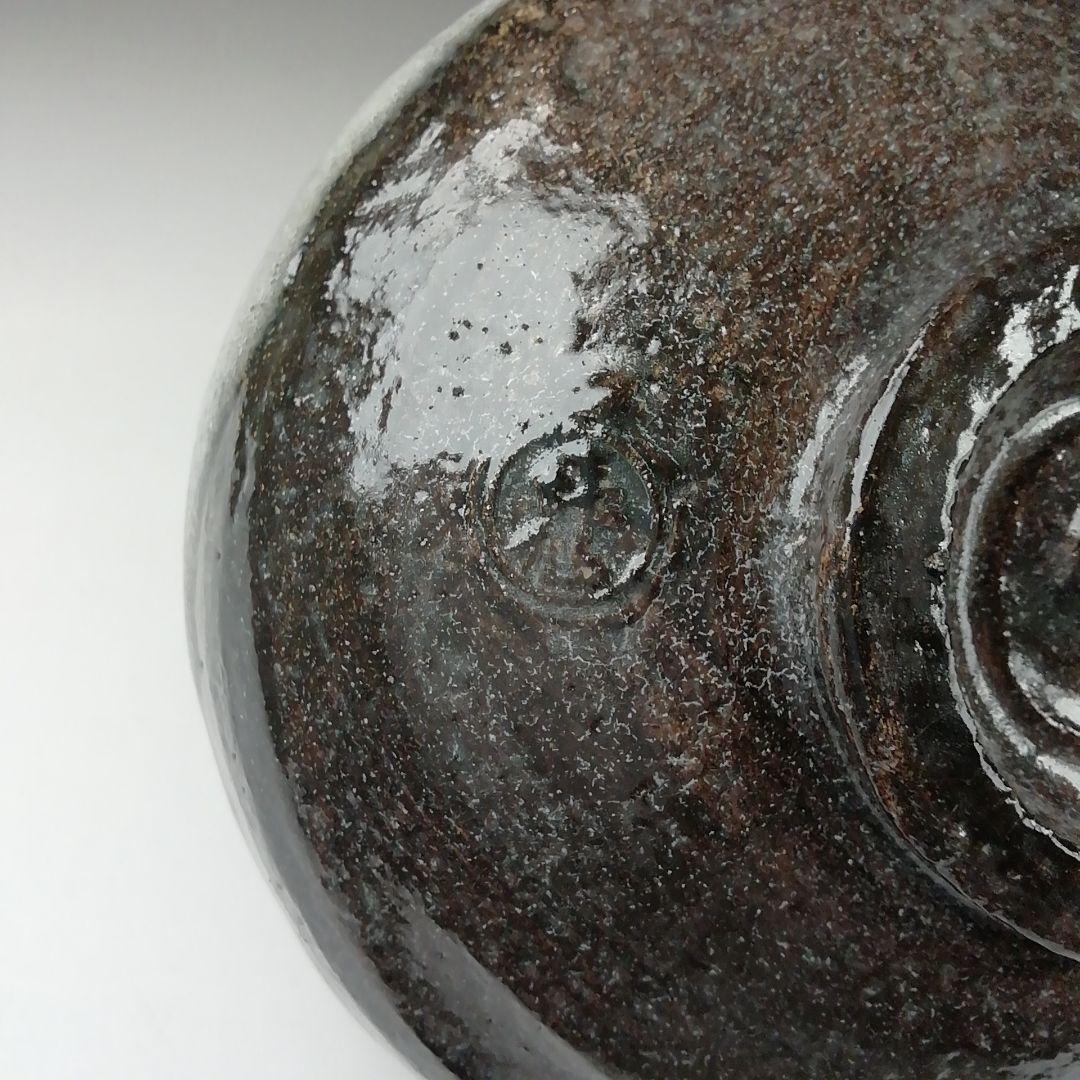 Ｔ４１８　茶碗　『大樋焼』『松雲窯　泉喜仙 造』　共箱　抹茶碗　茶道具