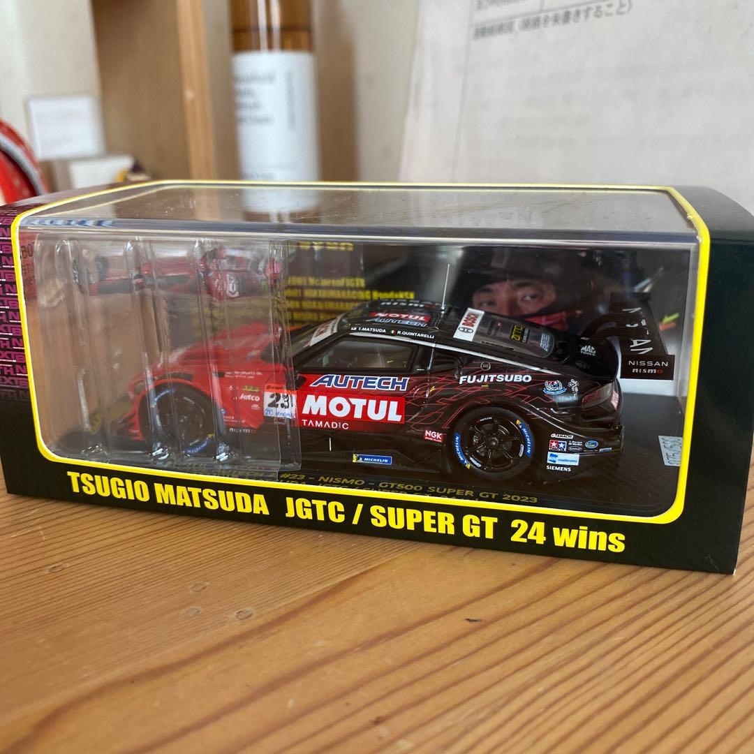 【希少】MOTUL AUTECH Z 2023 松田次生 GT 24 wins
