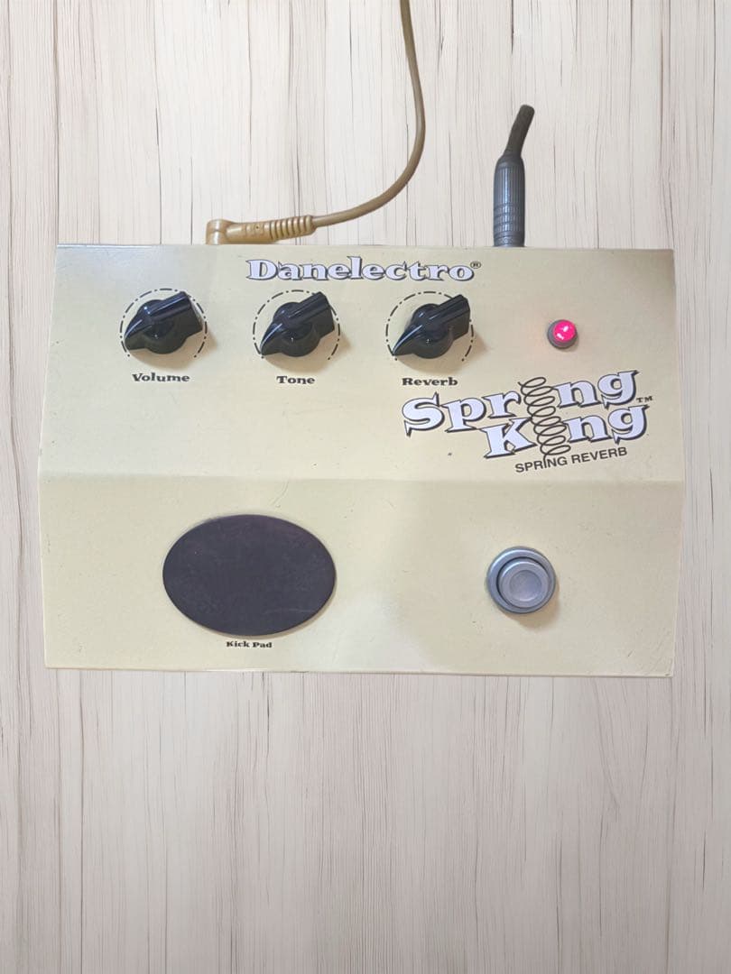 無料配送　Danelectro Spring King スプリングリバーブ
